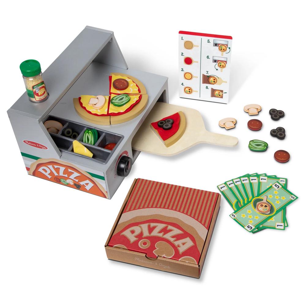 Melissa & Doug Top & Bake Pizza Counter, 0681147000162