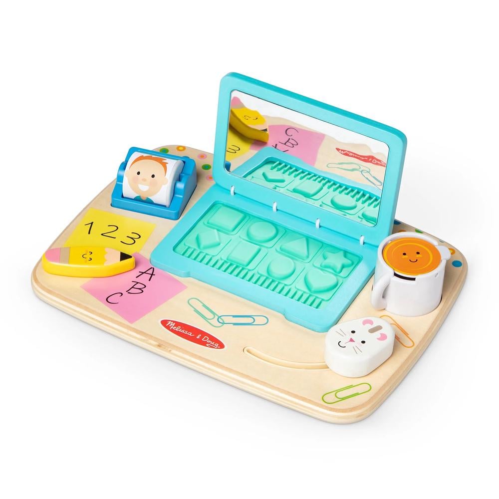 Melissa & Doug Wooden Work & Play Desktop by Melissa & Doug - ISBN: 0681147000483