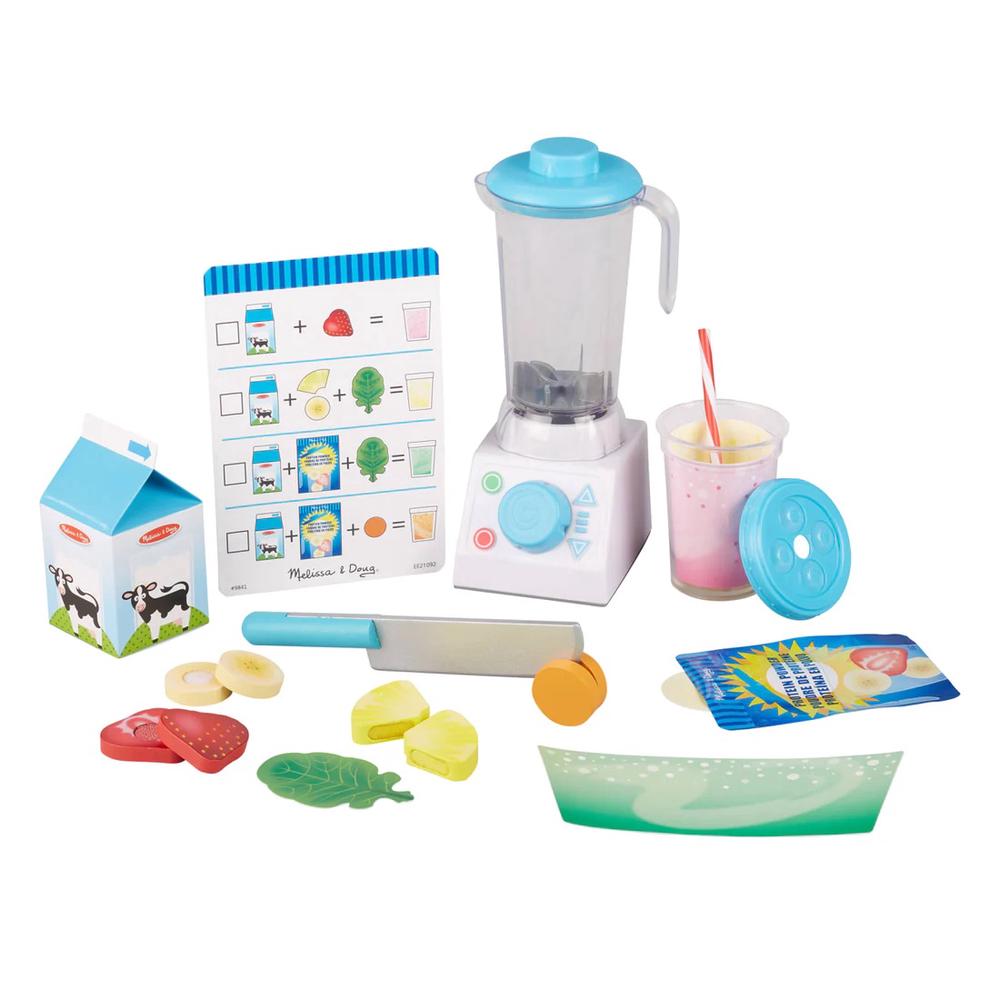 Melissa & Doug Smoothie Maker Blender Set, 0681147000612