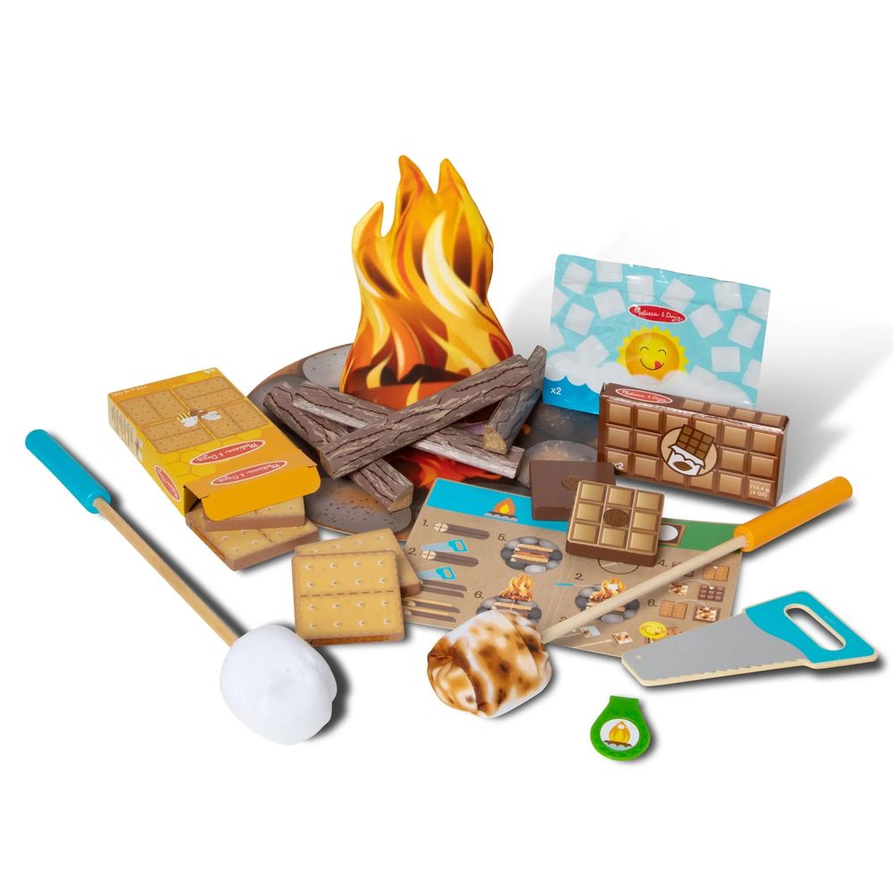 Melissa & Doug Let's Explore - Campfire S'mores Play Set by Melissa & Doug - ISBN: 0681147001015
