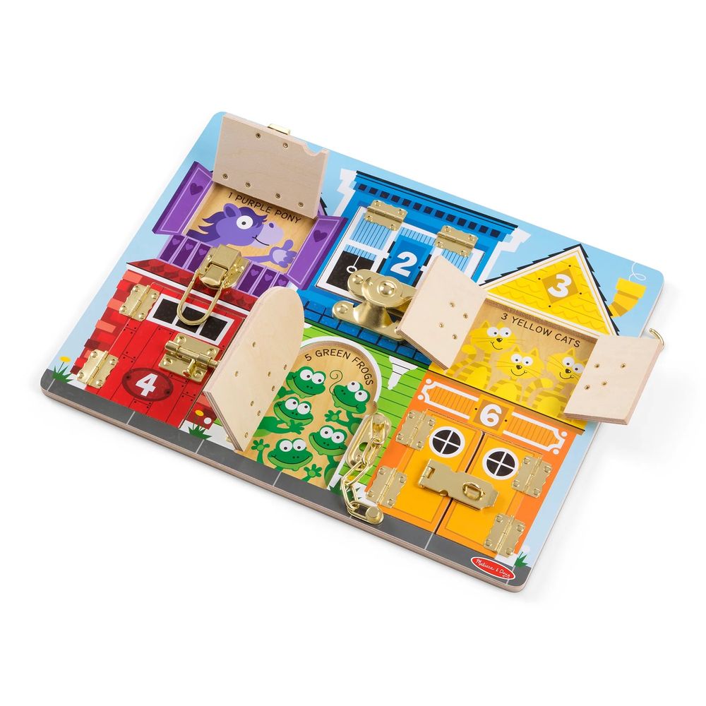 Melissa & Doug Latches Board by Melissa & Doug - ISBN: 0681147001121