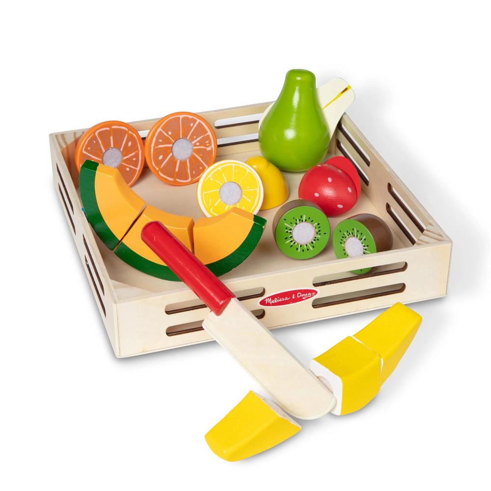 Melissa & Doug Cutting Fruit Crate, 0681147001138
