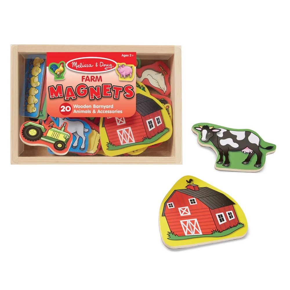 Melissa & Doug Farm Magnets, 20pc by Melissa & Doug - ISBN: 0681147001725