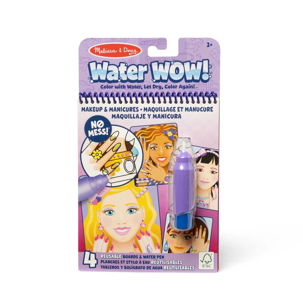 Melissa & Doug On The Go - Water WOW! - Makeup & Manicures by Melissa & Doug - ISBN: 0681147003576