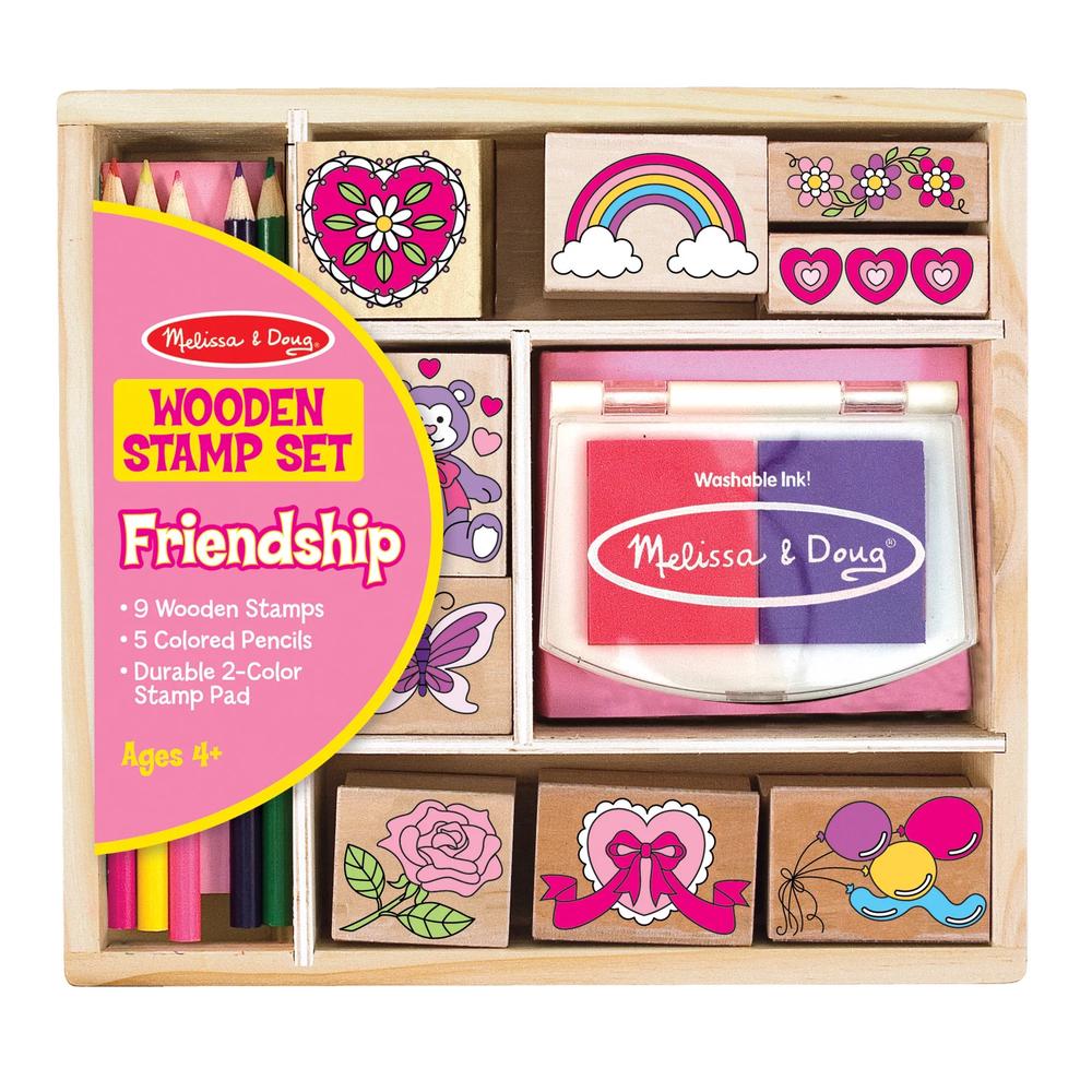 Melissa & Doug Friendship Stamp Set, 0681147005129