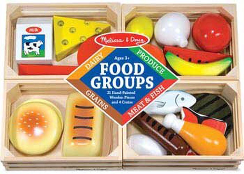 Melissa & Doug Wooden Food Groups by Melissa & Doug - ISBN: 0681147005174