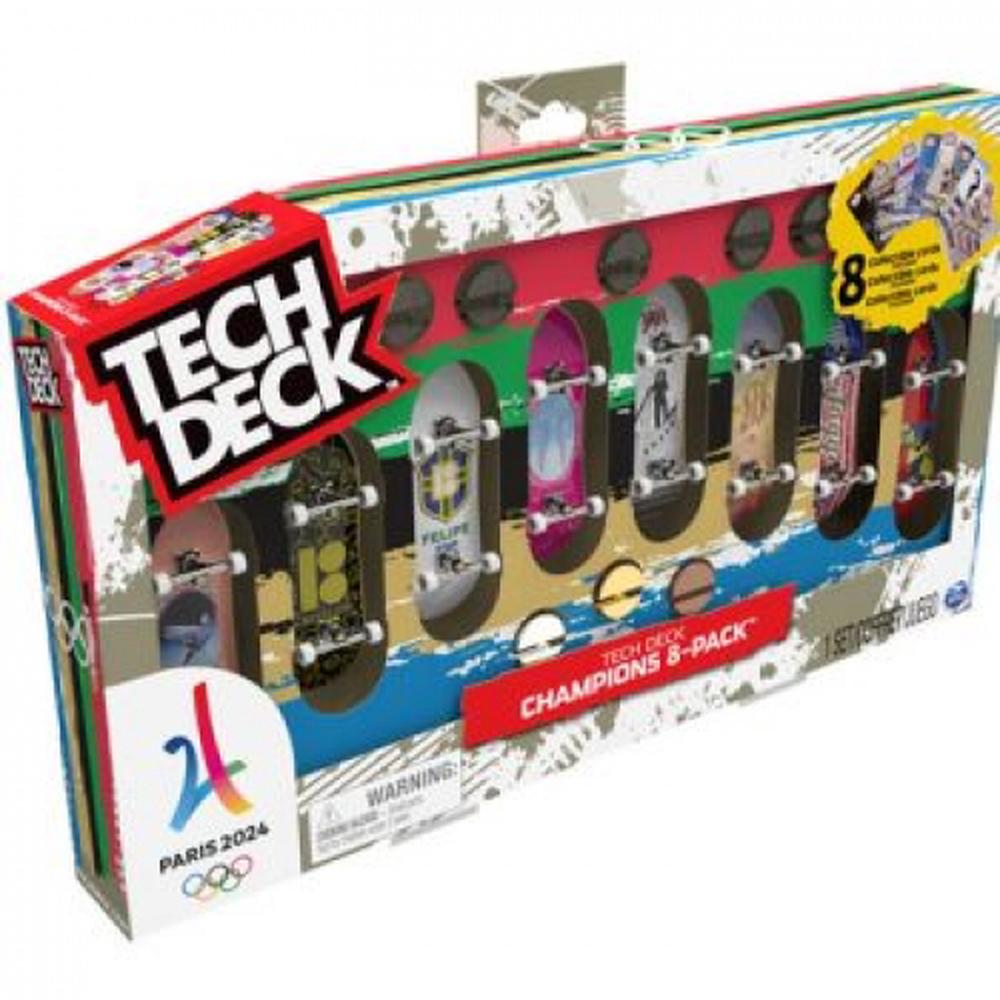 Tech Deck 96mm Olympic Board, 8 Pack, 0681147023109