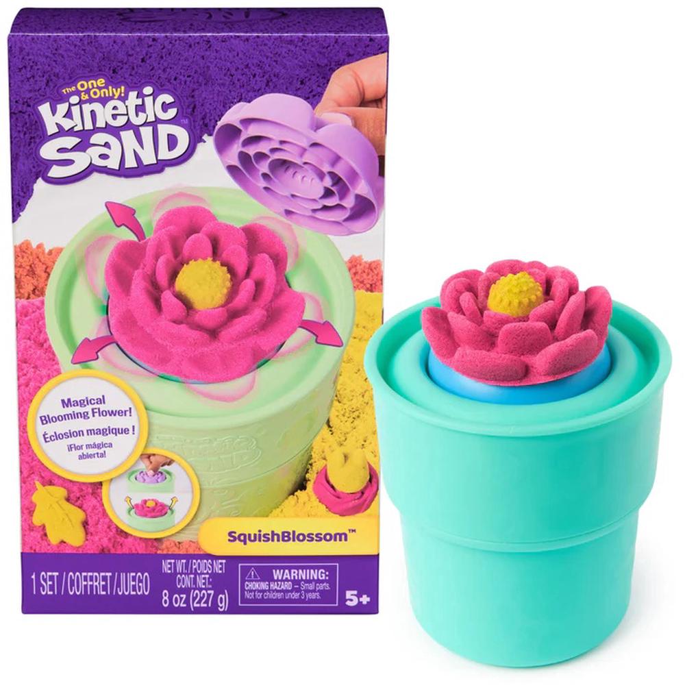 Kinetic Sand - Squish Blossom Playset, 0681147043015