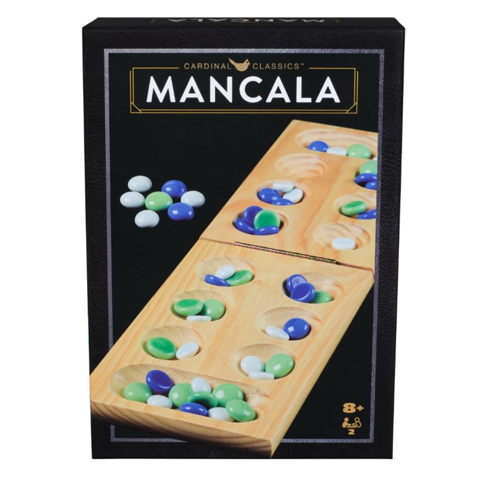 Cardinal Games Classic Wooden Folding Mancala, 0681147057180