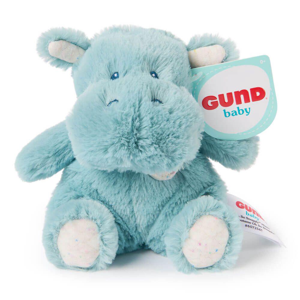 Gund Oh So Snuggly Littles (Hippo), 0681147059092