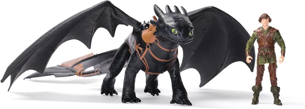 Dragon's Movie Viking & Dragon - Toothless & Hiccup, 0681147083325