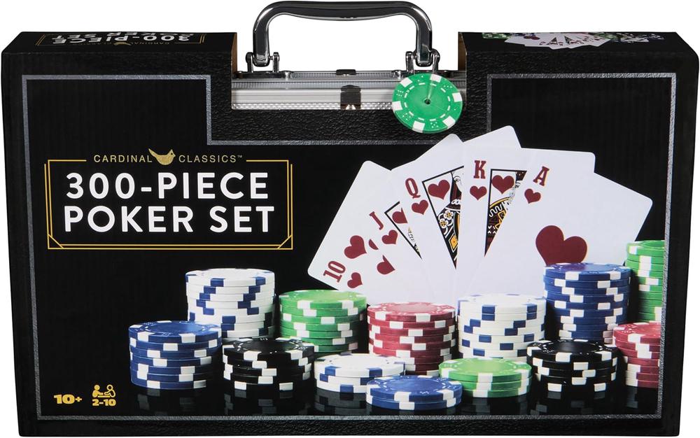 Cardinal Classic 11.5gm Poker Set in Case, 300pc, 0681147084667