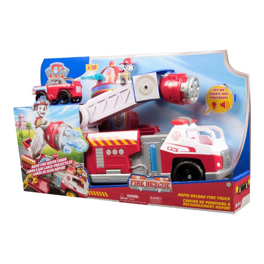 Paw Patrol Fire Rescue Deluxe Fire Truck, 0681147106550