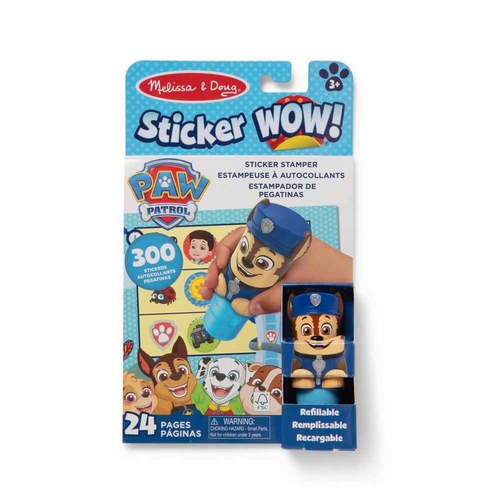 Melissa & Doug Sticker WOW! Paw Patrol - Chase by Melissa & Doug - ISBN: 0681147137691