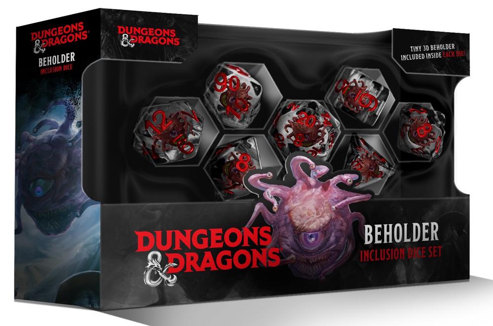 FanRoll by Metallic Dice Games MDG - Dungeons & Dragons Beholder Resin Dice Set by FanRoll by Metallic Dice Games - ISBN: 0687700234555
