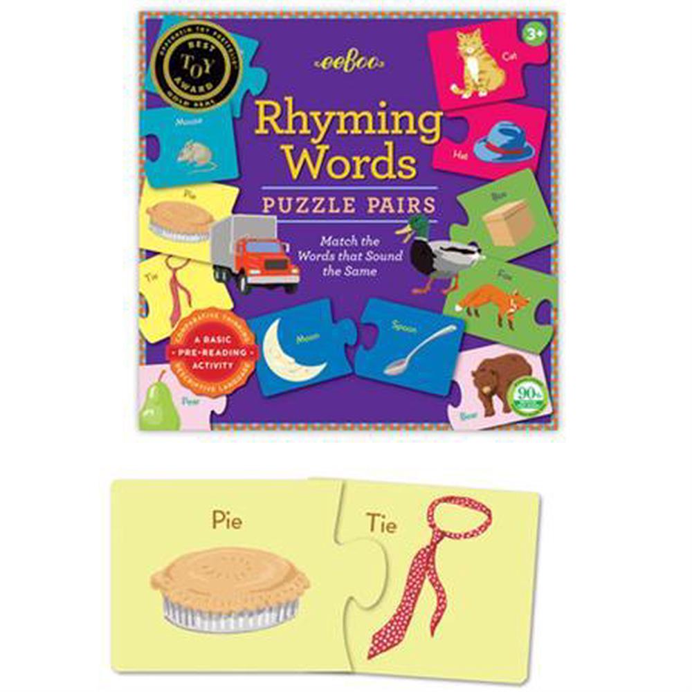 Rhyming Puzzle Pairs, 0689196509759