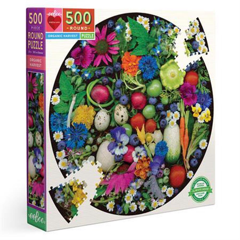 Eeboo Organic Harvest Jigsaw Puzzle 500 Piece Buy Online At The Nile