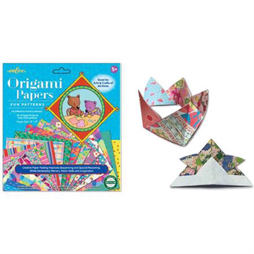 eeBoo Fun Patterns Origami Papers Buy online at The Nile