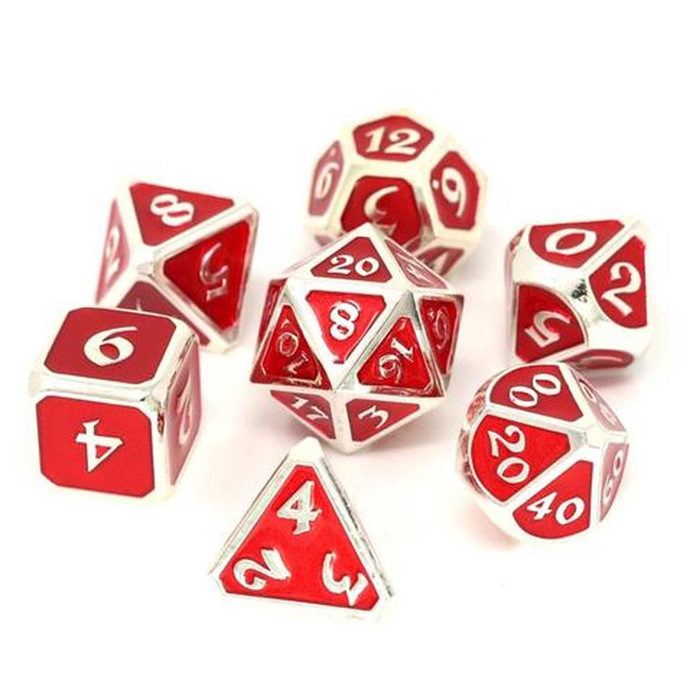 Die Hard Dice Die Hard Polyhedral Metal Dice Set, 7 Piece (Mythica ...