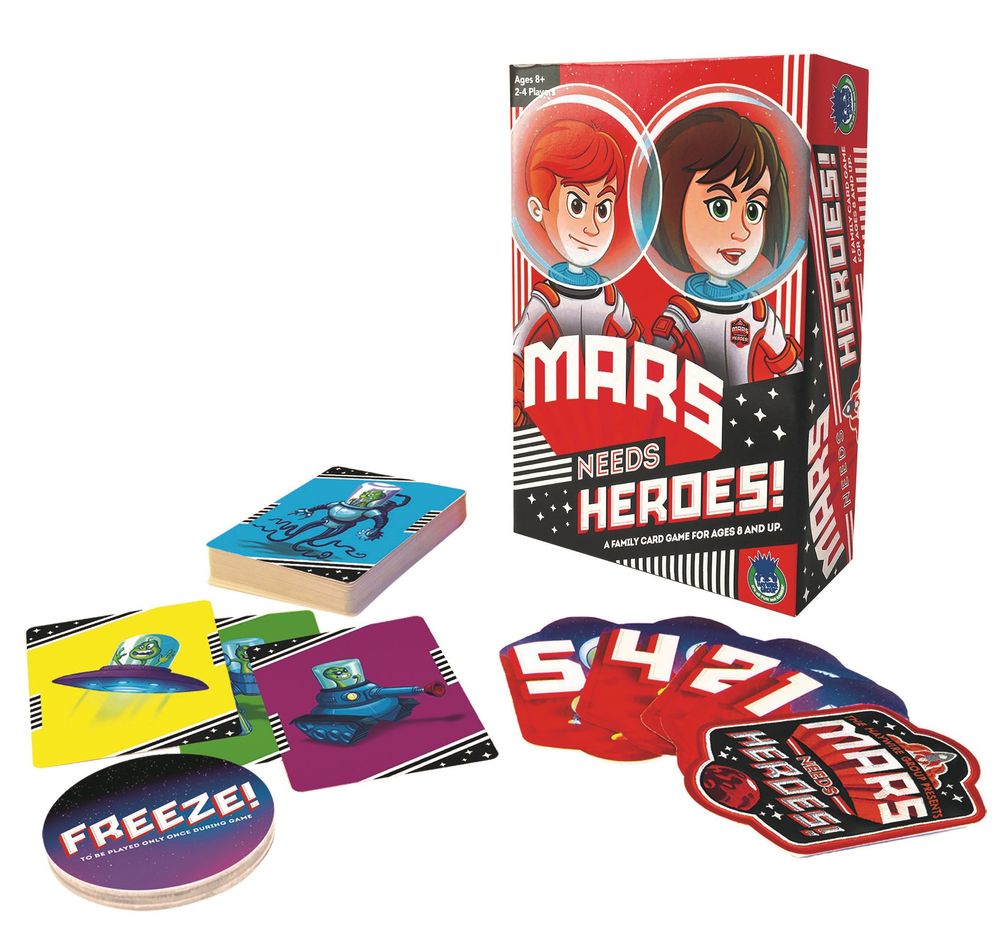 Haywire Group Mars Needs Heroes Card Game | Buy online at The Nile