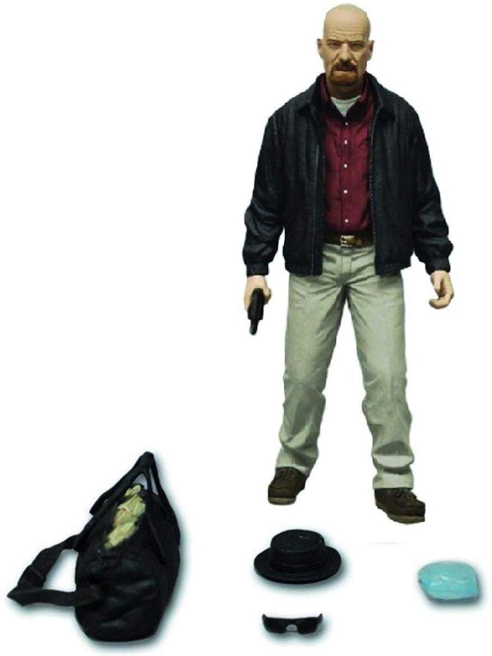 Mezco Toyz Breaking Bad - Heisenberg Figure Red Shirt Exclusive Action ...