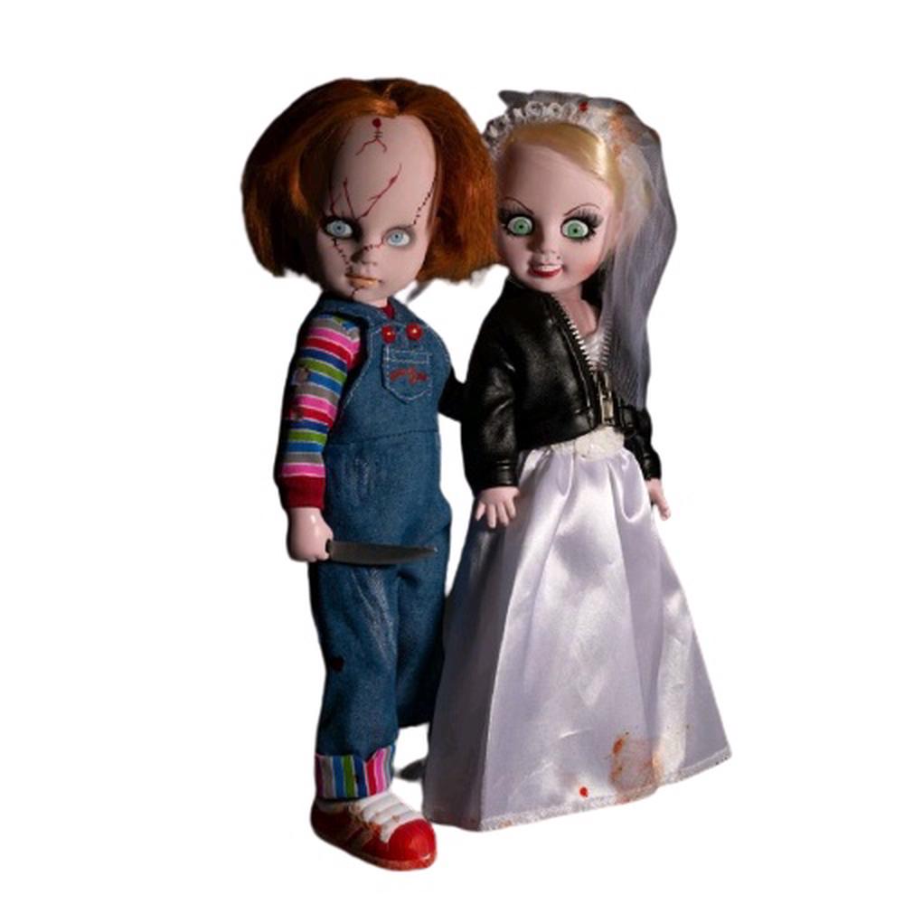 Mezco Toyz Living Dead Dolls - Chucky & Tiffany, 2 Pack | Buy online at ...