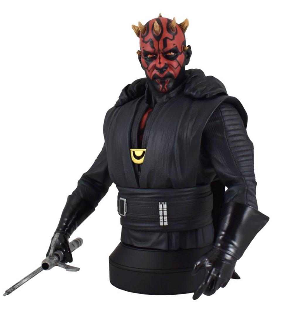Diamond Select Toys Star Wars - Darth Maul (Crimson Dawn), 1:6 Scale Bust, 0699788839041