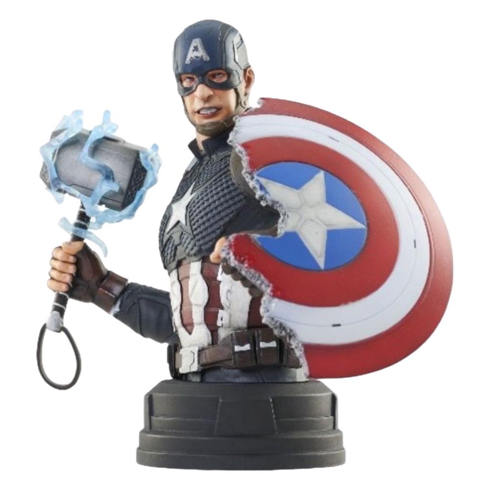 Avengers 4 - Captain America Bust, 0699788840320
