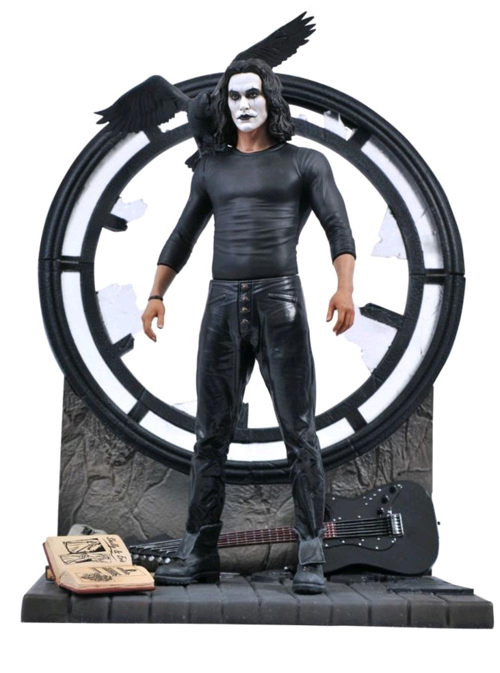 the crow movie gallery statue