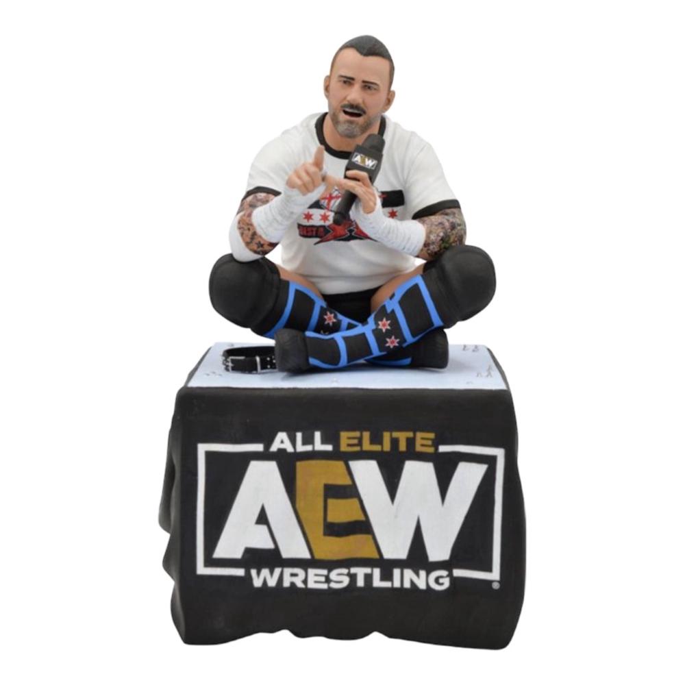 AEW - CM Punk Gallery PVC Statue, 0699788848920