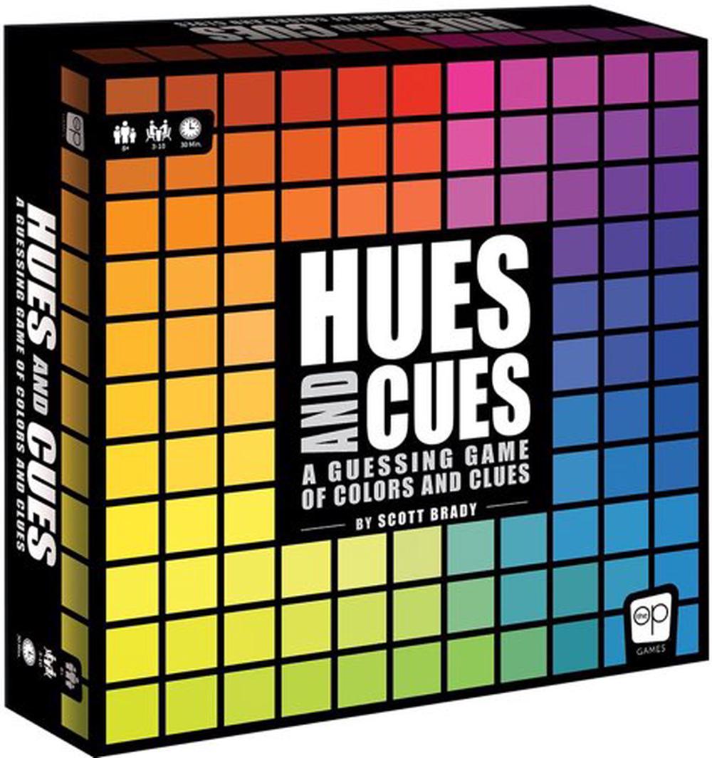 USAopoly Hues and Cues Board Game, 0700304153760