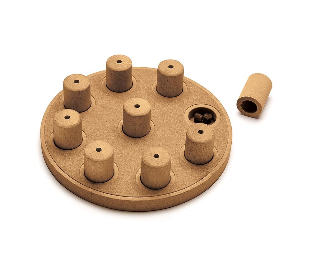 Nina Ottosson Smart Wooden Interactive Dog Toy (Brown) by Nina Ottosson - ISBN: 0700603673365