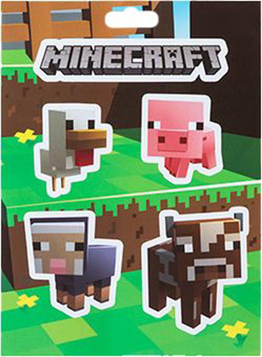 J Nx Minecraft Baby Animals Stickers Set Buy Online At The Nile