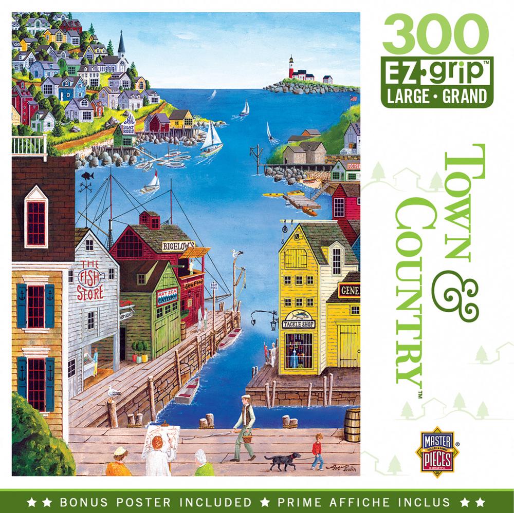 Masterpieces Jigsaw Puzzle 300 Pieces Ez Grip Town Country A Walk On The Pier Buy Online At The Nile