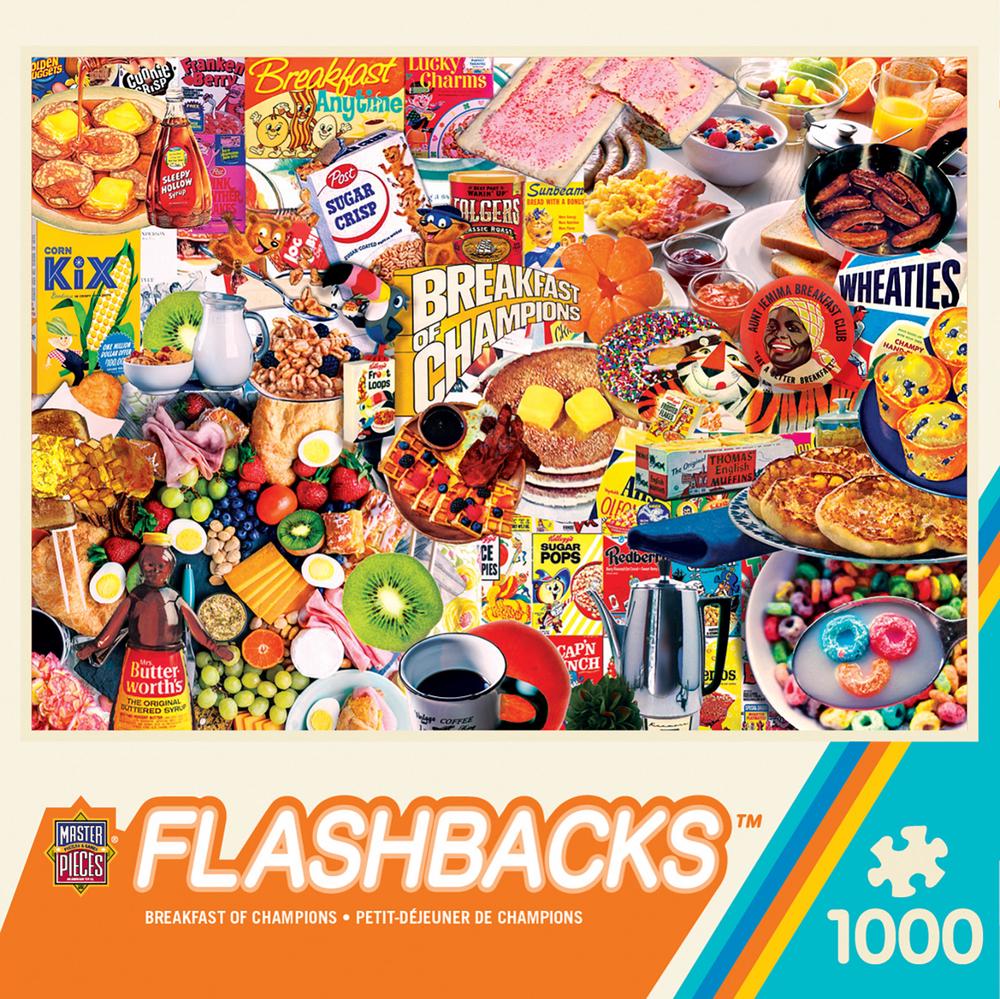 Masterpieces Jigsaw Puzzle 1000 Pieces - Flashbacks Breakfast Of ...