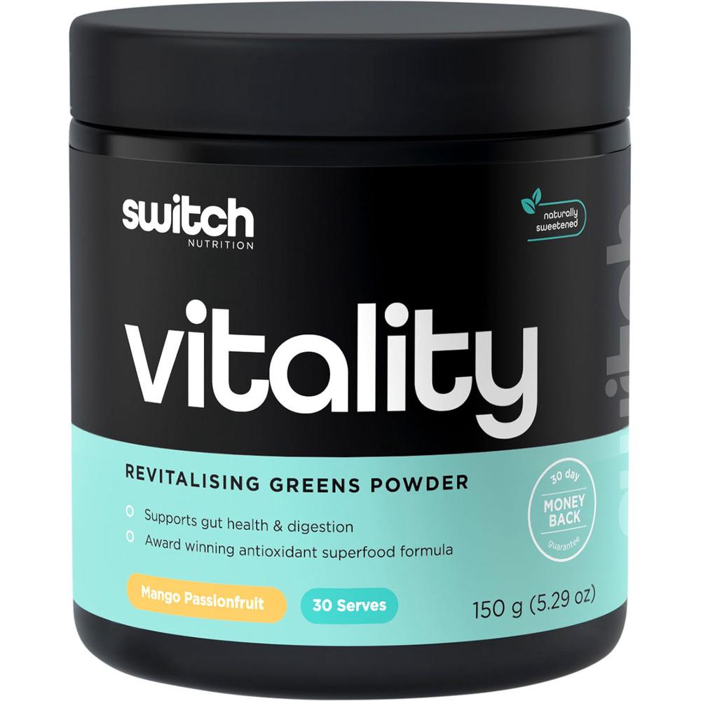 Vitality Revitalising Greens Powder (Mango Passionfruit) - 150g, 0706502487485