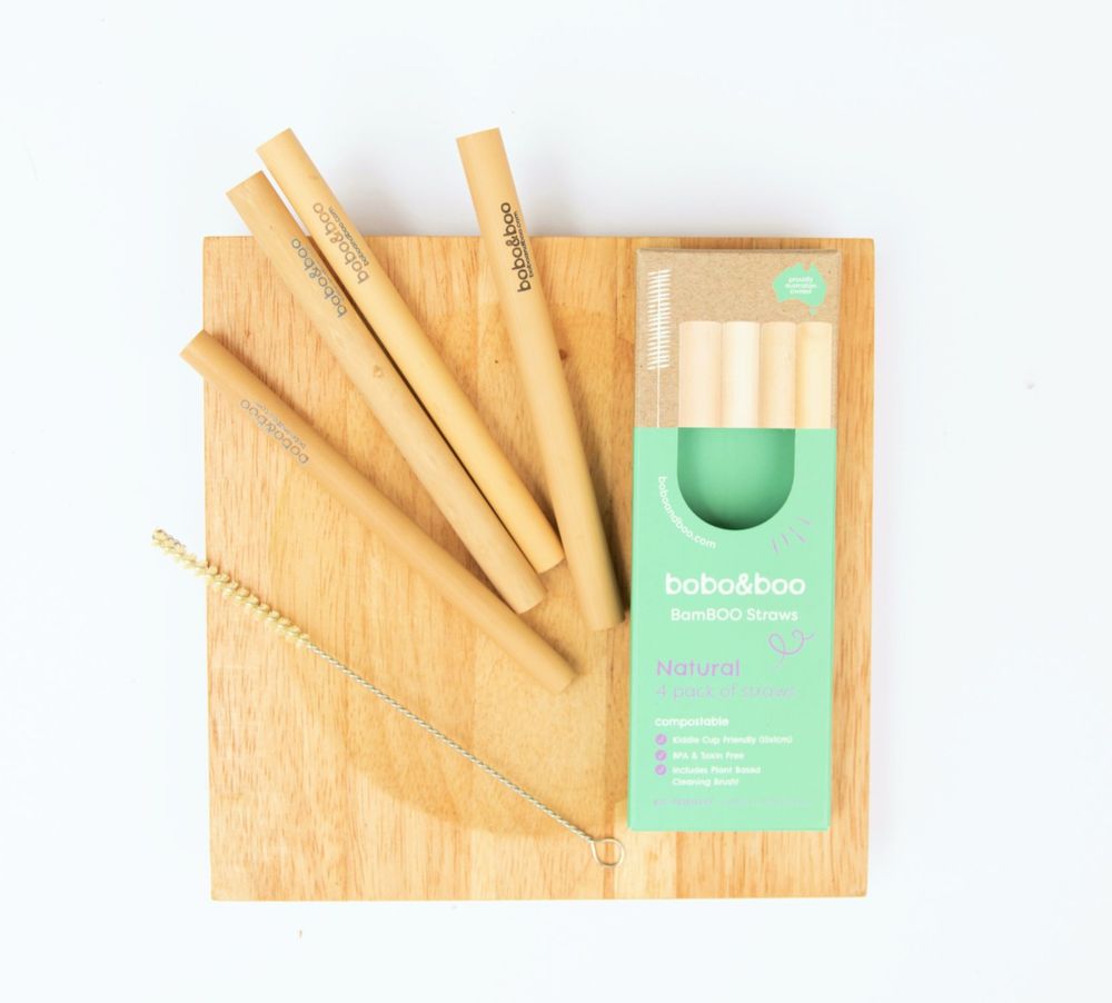 bobo&boo BamBoo Reusable Straws | Buy online at The Nile