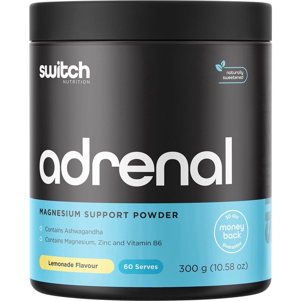 Adrenal Magnesium Support Powder Lemonade - 300g, 0706502765705