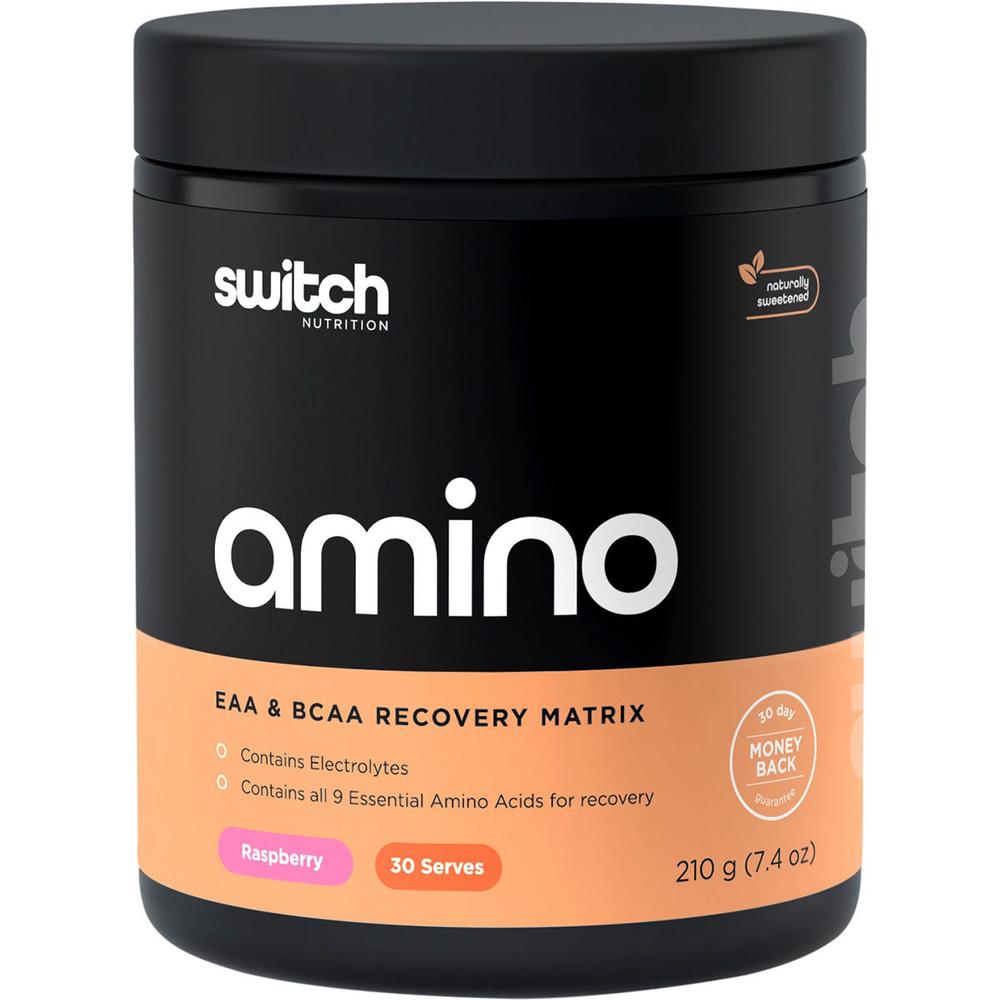 Amino EAA & BCAA Electrolyte Recovery (Raspberry) - 210g, 0706502765767