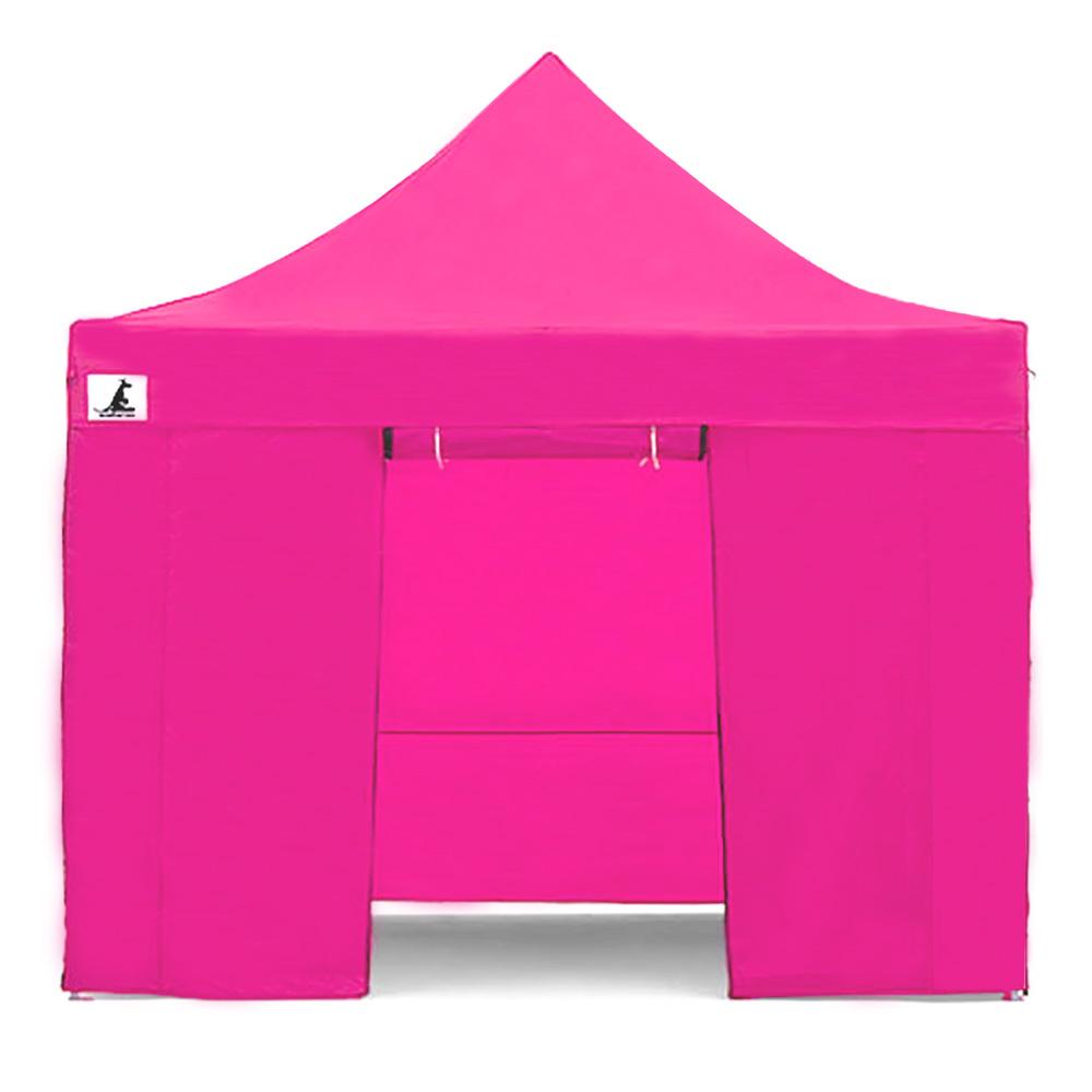 Wallaroo Gazebo Marquee PopUp Outdoor Tent (Pink) - 3 x 3m | Buy online ...