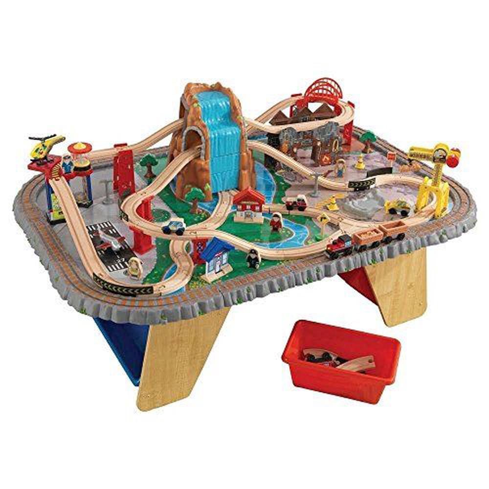 kidkraft waterfall train set