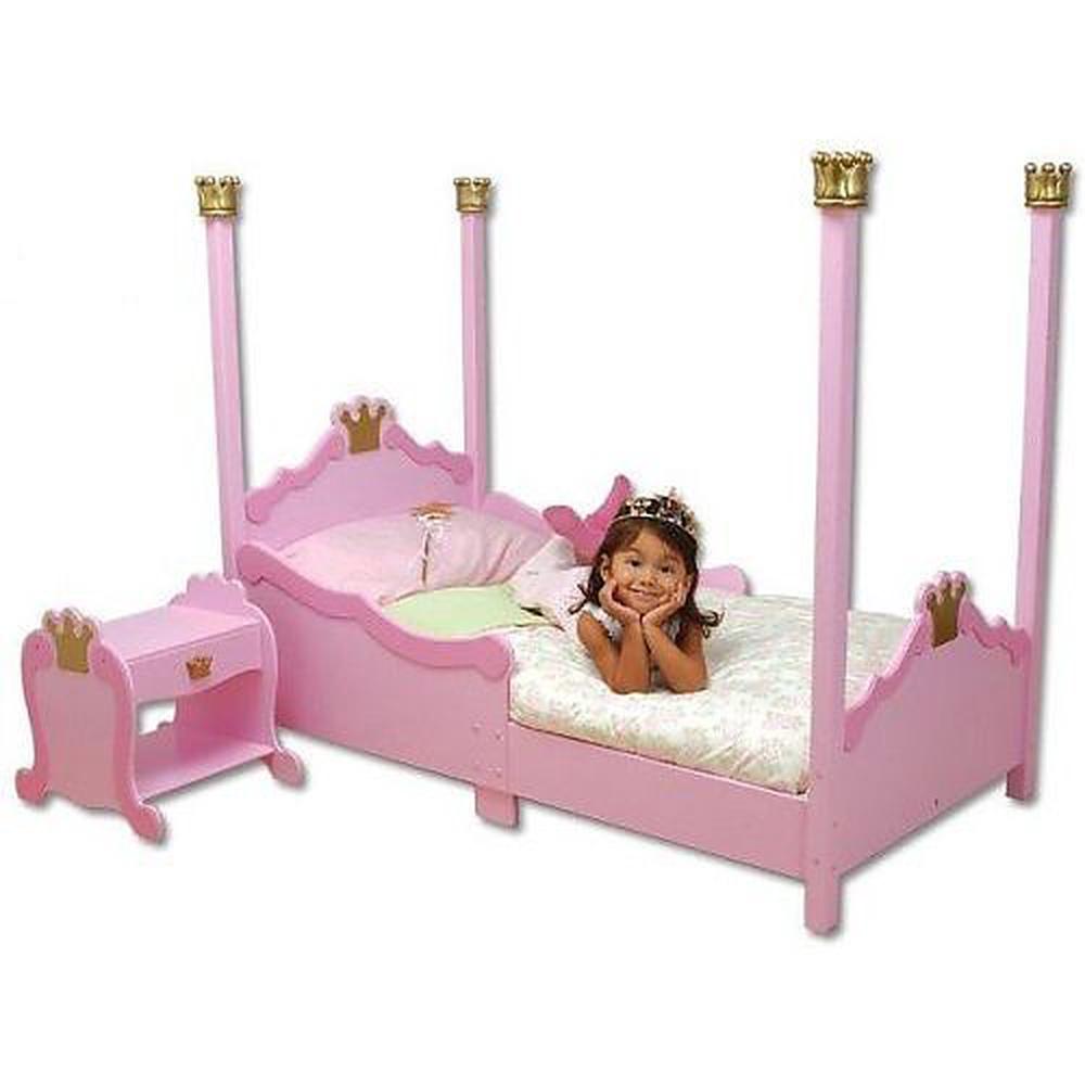 kidkraft princess bedroom set