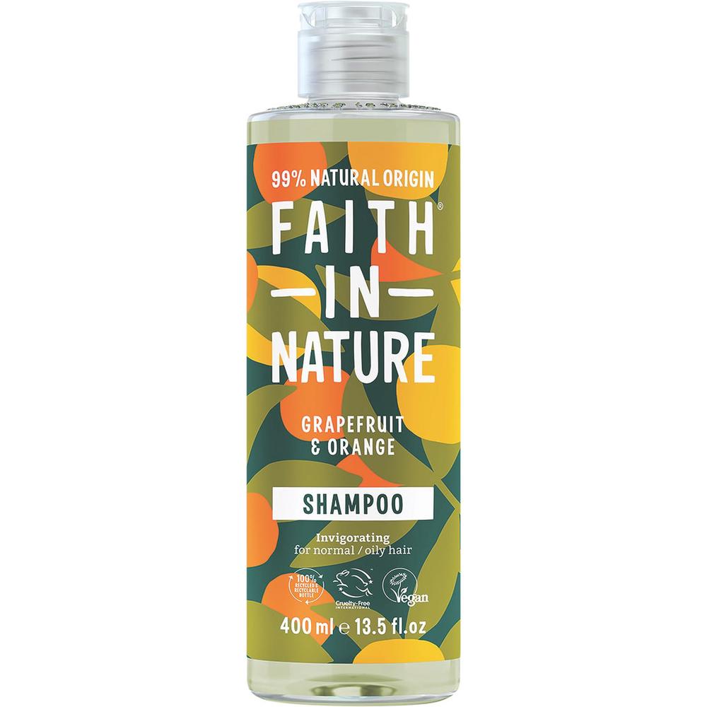 Shampoo Invigorating Grapefruit & Orange - 400mL, 0708002401619