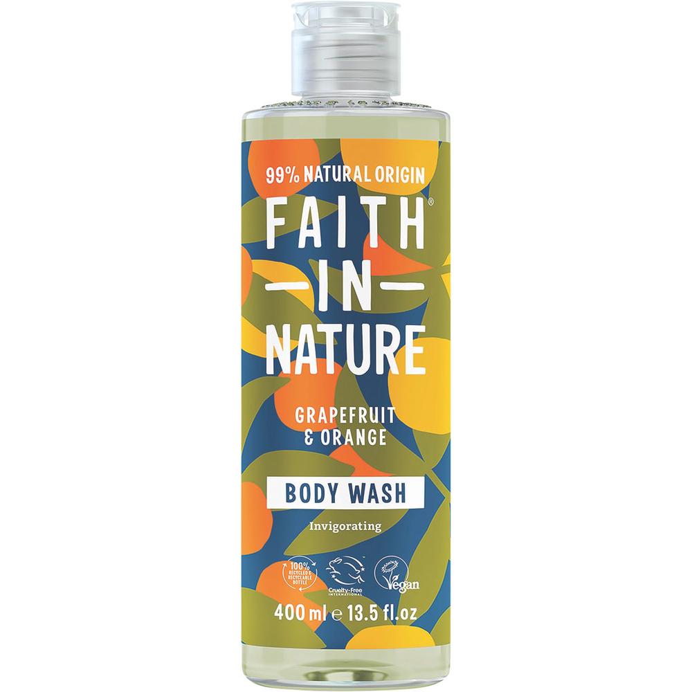 Body Wash Invigorating Grapefruit & Orange - 400mL, 0708002401671