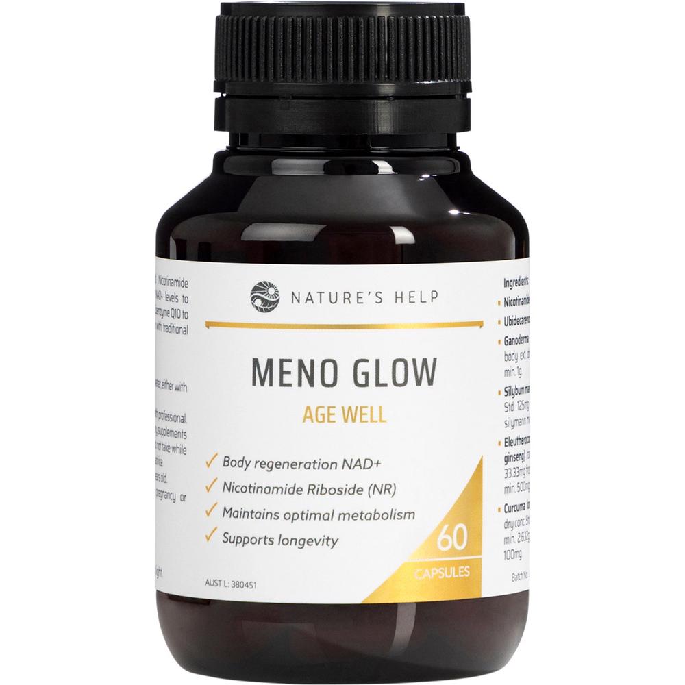 Meno Glow Age Well, 60 Caps, 0712179209985