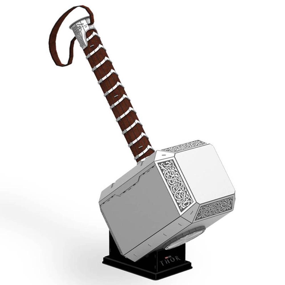 Thor Hammer 4D Puzzle, 84 Piece, 0714832510360