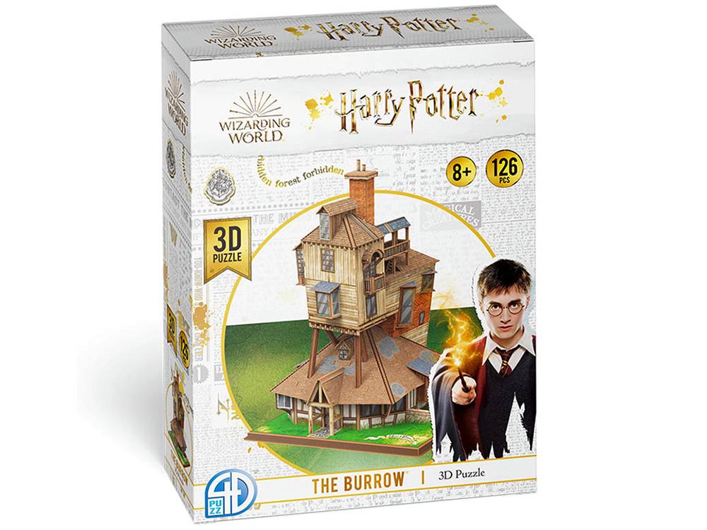 4D Cityscape Harry Potter - The Burrow 3D Puzzle, 0714832510759