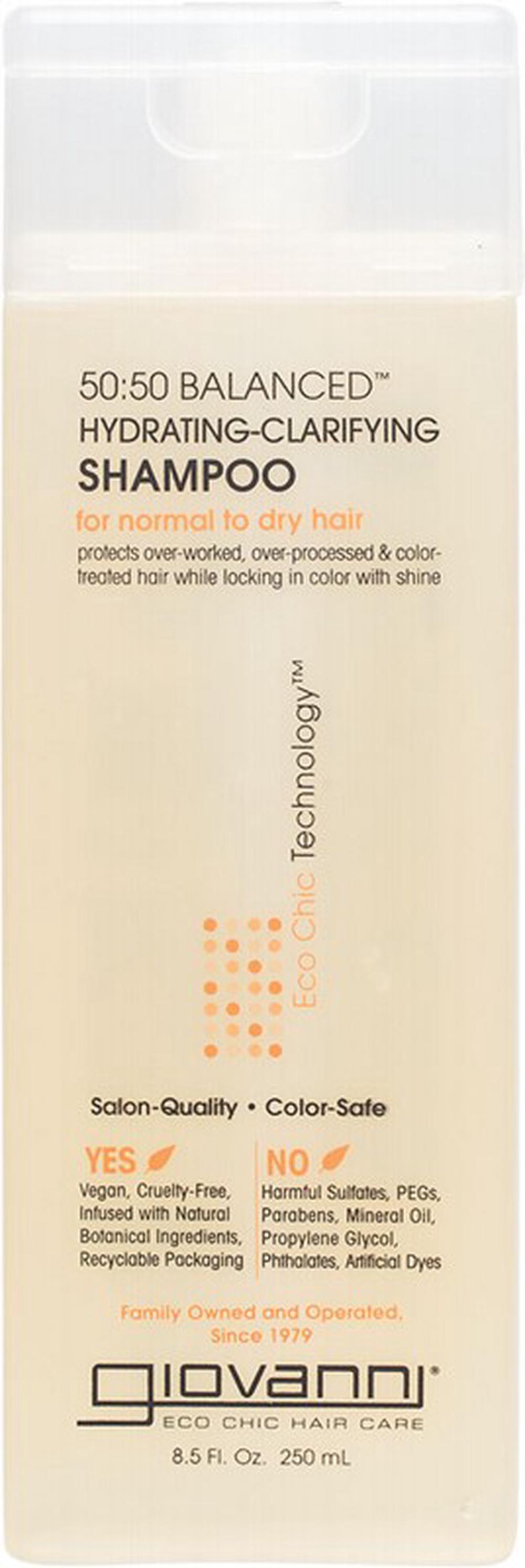 Shampoo 50/50 Balanced (Normal/Dry Hair) - 250mL, 0716237030085