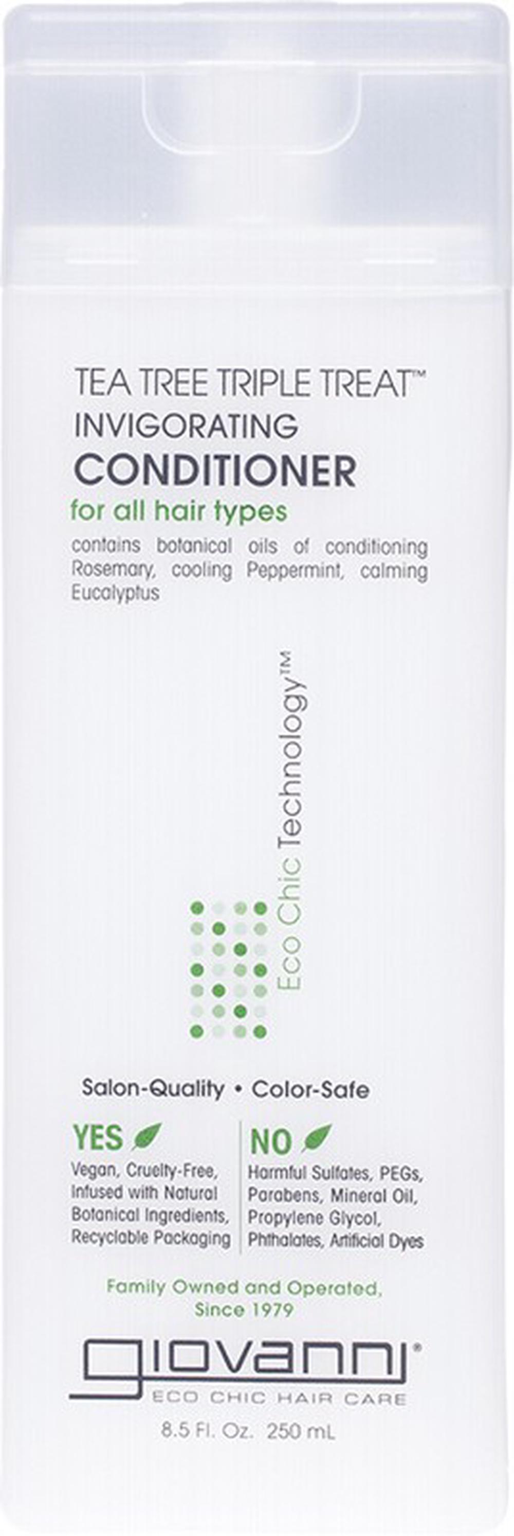 Giovanni Conditioner Tea Tree Triple Treat All Hair - 250mL, 0716237150080