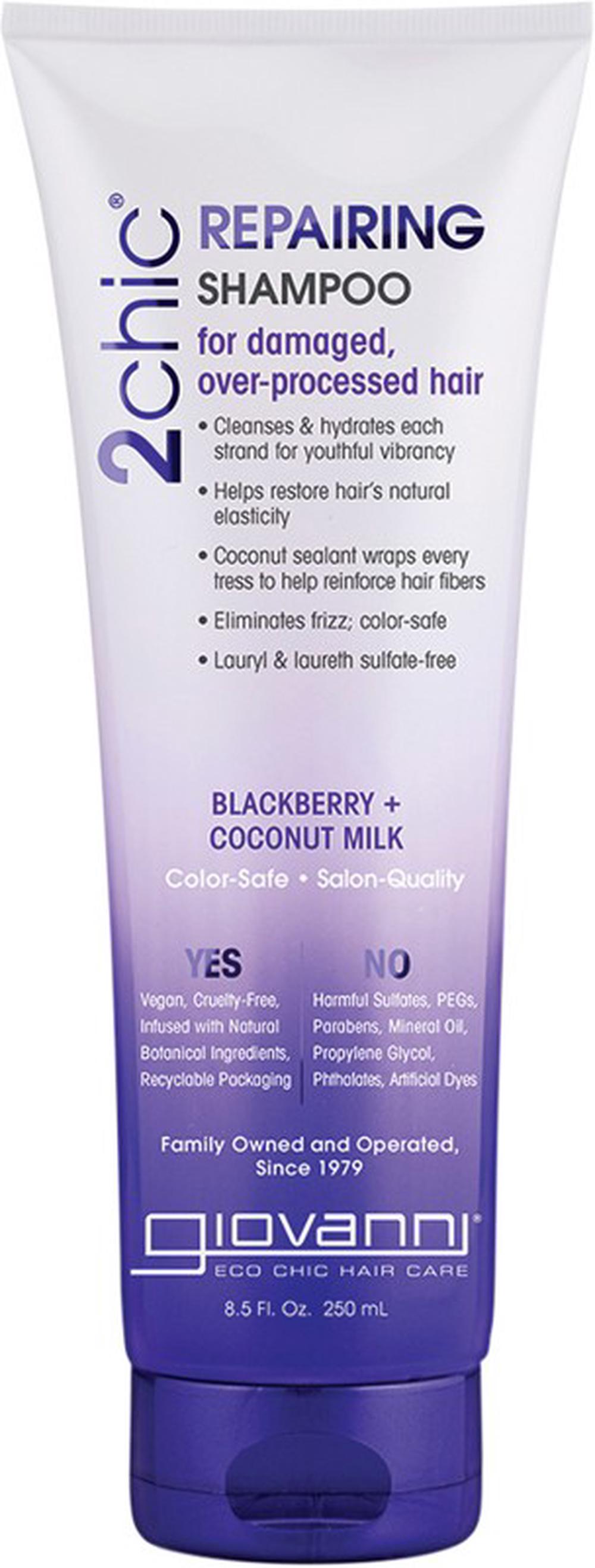 Giovanni Shampoo 2Chic Repairing (Damaged Hair) - 250mL, 0716237184801